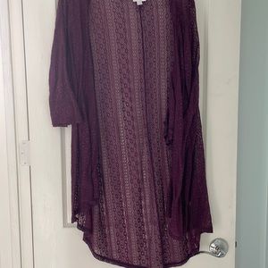 Long LulaRoe wrap. SZ L